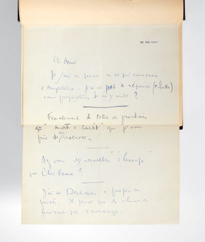 CELINE, Louis-Ferdinand. Mort à crédit. Paris, Denoël et Steele, [1936]. In-8 [217...