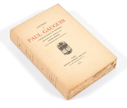 GAUGUIN, Paul. Letters to Georges-Daniel de Monfreid, preceded by a tribute by Victor...