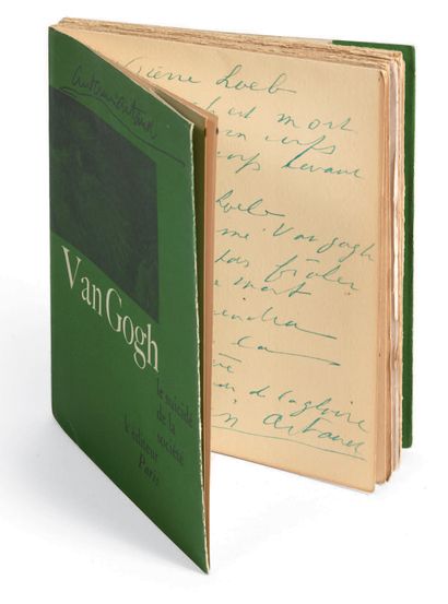 ARTAUD, Antonin. Van Gogh, the suicide of society. Paris, K publisher, [1947]. In-12...