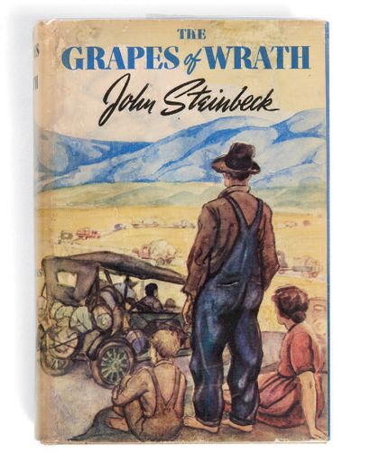 STEINBECK, John. The Grapes of Wrath. New York, The Viking Press, [1939].
In-8 [204...