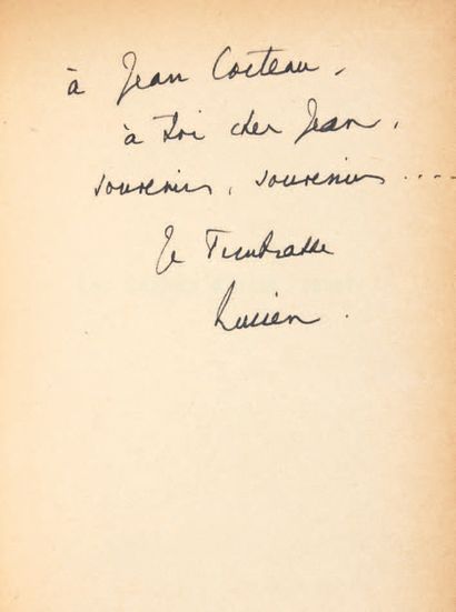 DAUDET, Lucien. Autour de soixante lettres de Marcel Proust. Paris, Librairie Gallimard,...
