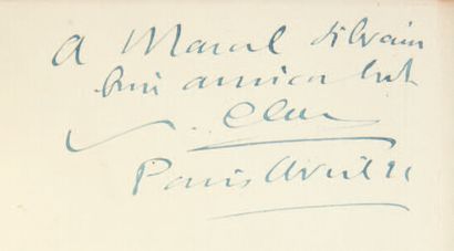 CLAUDEL, Paul. Connaissance de l'Est. Paris, Société du Mercure de France, 1907.
In-18...