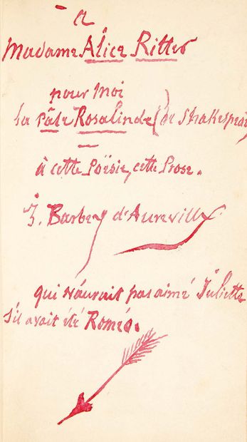 Jules BARBEY d’AUREVILLY (1808 – 1897) Du dandysme et de georges Brummel (3e édition)....