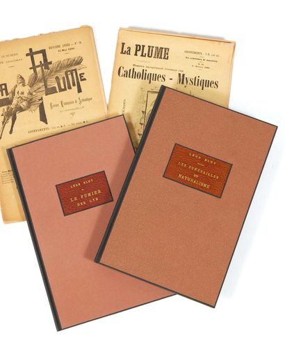 Léon BLOY (1846 – 1917) [Les Funérailles du naturalisme].
Numéro 50 de la revue La...