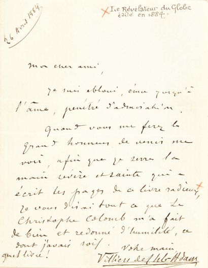 Léon BLOY (1846 – 1917) Le Révélateur du globe. Christophe Colomb et sa béatification...