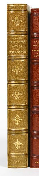 Arthur de GOBINEAU (1816 – 1882) Voyage à Terre-Neuve. Paris, Hachette, 1861. In-12...