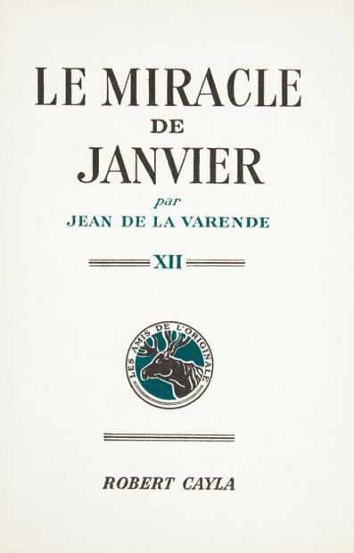 Jean de LA VARENDE (1887 – 1959)