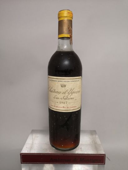 1 bouteille Château d'YQUEM - 1er Gc supèrieur...