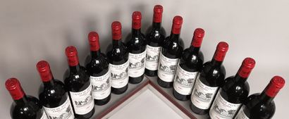 null 12 bouteilles Château PLINCE - Pomerol 1993 En caisse bois.