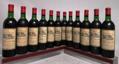 12 bouteilles Château BARATEAU - Haut Médoc...