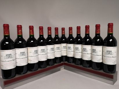 12 bouteilles Château LAMOTHE BERGERON -...