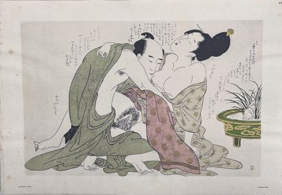 PONCETTON (FRANÇOIS). Japanese erotica.
A collection of prints from the 15th to the...