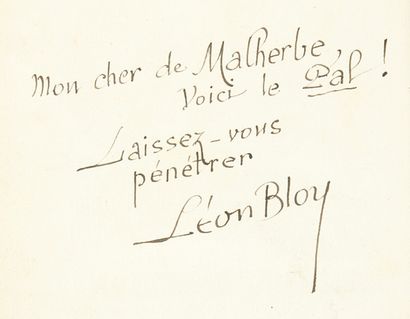 BLOY, Léon. 5922