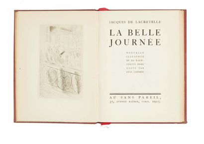 LACRETELLE, Jacques. Le retour de Silbermann. Edition du Capitole (1929) ; in-12...
