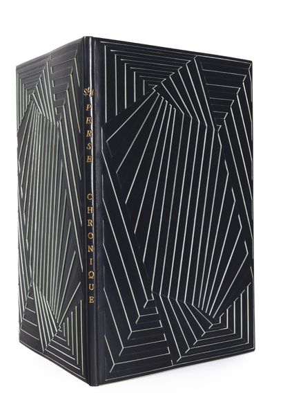 SAINT-JOHN PERSE. Chronique. Paris, Gallimard. NRF., 1960 ; grand in-4 (3 x 28cm)...