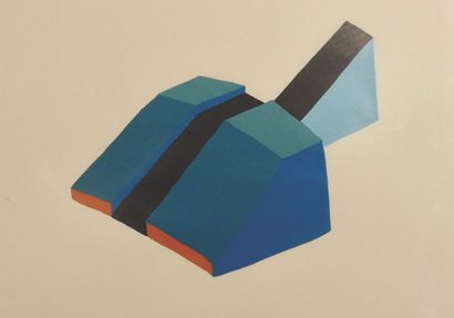 null Valérie Duchené 

Sans titre. 

Peinture sur papier. 

H_45 cm L_61 cm