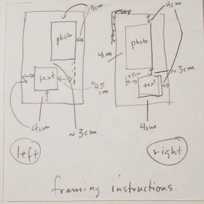 null Spencer Finch (Né en 1962) Instruction framing

Crayon sur papier. 

H_12,7...