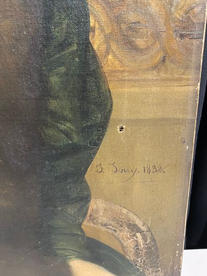 null 
Joseph Nicolas JOUY (1809-1880) 

Portrait d'une élégante

Huile sur toile...