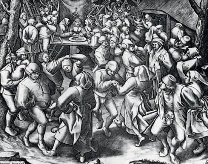 David Vinckboons (Mâlines 1576 - Amsterdam 1629) La fête de la saint Georges à Oudenarde...