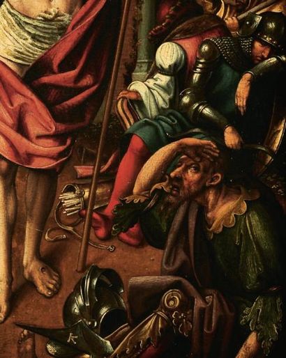 Cornelis Engebrechtsz et son atelier (Leyde 1461 - 1527) La Résurrection du Christ...