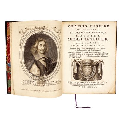 BOSSUET, Jacques Bénigne. Funeral oration of very high and powerful lord Michel Le...