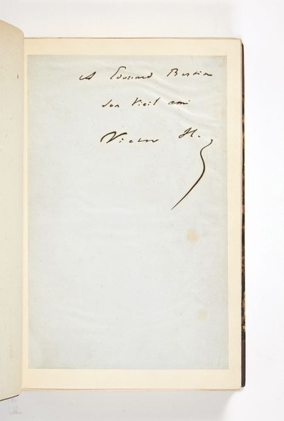 HUGO, victor. L’Homme qui rit. Paris, Librairie Internationale, Lacroix, 1869 ; 4...