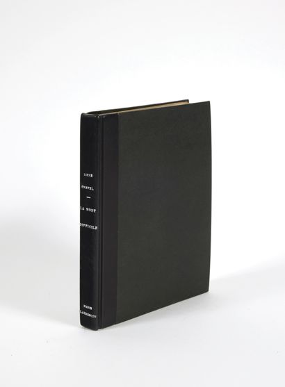 CREVEL, René. La Mort difficile. Simon Kra 1926; in-12 black half calf.

First edition...
