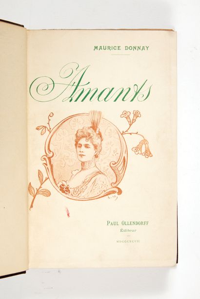DONNAY, Maurice. Amants. comédie en cinq actes.

Ornementation de Lucien Métivet.

Paris...