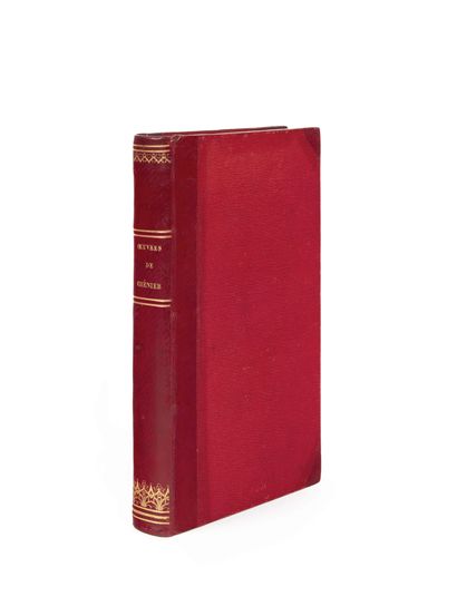 CHENIER, André. OEuvres complètes. Paris, Foulon, Baudoin 1819. In-8 de XXIII, 396...