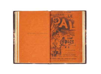 BLOY, Léon. Le Pal. Hebdomadaire. Paris, Penin et Soirat, 4 mars-2 avril 1885. 4...