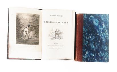 DESBORDES-VALMORE, Marceline. Élégies et poésies nouvelles. Paris, Ladvocat, 1825...
