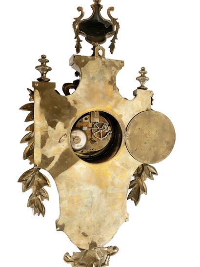 null Set of 10 clocks and a cartel. XIX/XX th century. We join a showcase.