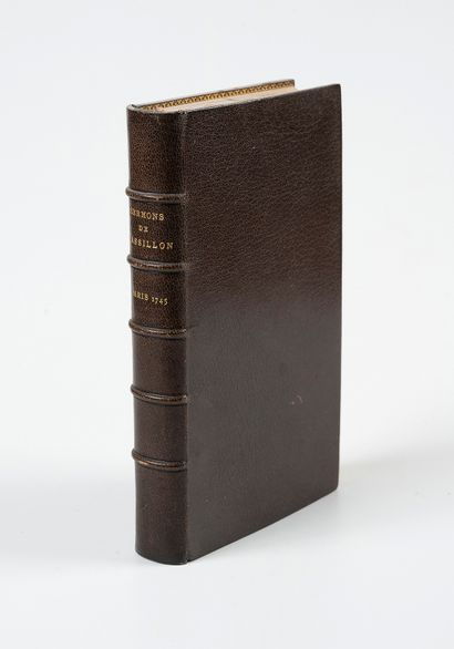 null MASSILLON. Sermons. Petit Carême. Paris, Veuve Estienne, Jean Hérissant, 1745....