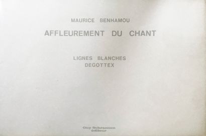 null Jean Degottex

Lignes Blanches - Affleurement du chant, 1976

text by Maurice...