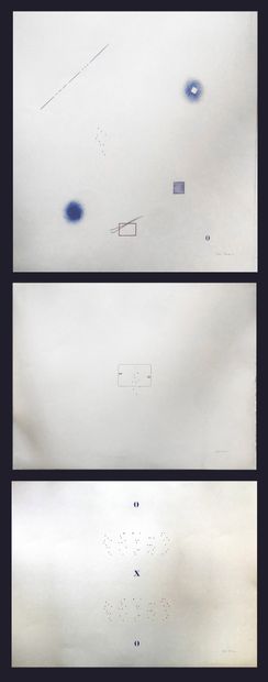 null Jean Verame (Born in 1936)

Untitled, 1974

Set of four works. Ink and pencil...