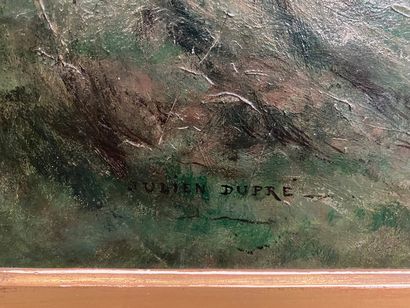 null JULIEN DUPRE (1851 - 1910) 

La fenaison 

Toile. 

Signé en bas à gauche. 

H_66...