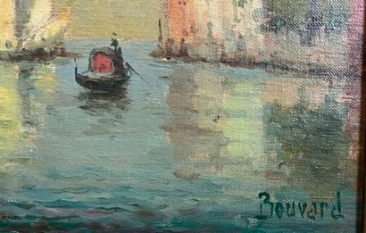 null 
GEORGES-NOEL BOUVARD DIT MARC ALDINE (1912-1972)

Vue de Venise

Toile.

Signée...