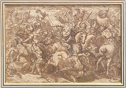 null ANTONIO TEMPESTA (Florence 1555 – Rome 1630)

Scène de bataille

Encre brune...