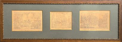 null Ecole FRANCAISE vers 1815

Trois dessins sur un même montage

Charles VII et...