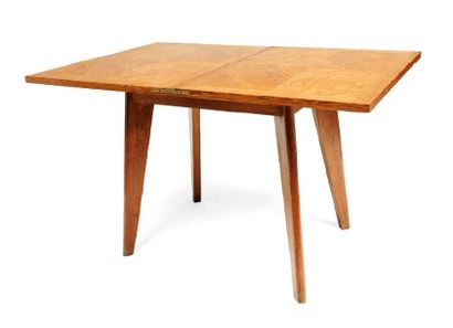 CHARLOTTE PERRIAND (1903-1999) Table Chêne 1958 H_77 cm L_60 cm P_80 cm