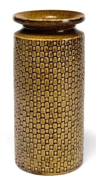 STIG LINDBERG (1916-1982) Vase en grès émaillé Signé Glazed stoneware vase Signed...