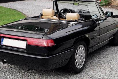 Alfa Romeo SPIDER /1991 Châssis: n° ZAR11500006004294 Vrai roadster Conduisible au...