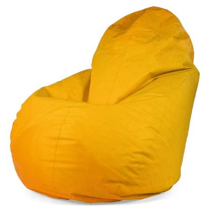 RON ARAD (NÉ EN 1951) Assise Memo Revêtement en PVC jaune avec des nuances orange...
