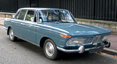 BMW 1800/1967 Châssis: n° 1287014 Titre de circulation français - Voiture sure et...
