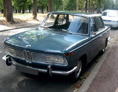 BMW 1800/1967 Châssis: n° 1287014 Titre de circulation français - Voiture sure et...