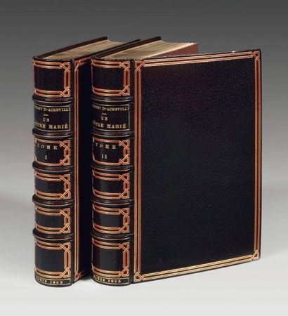 BARBEY D'AUREVILLY (Jules). Un prêtre marié. Paris, Achille Favre, 1865. 2 volumes...