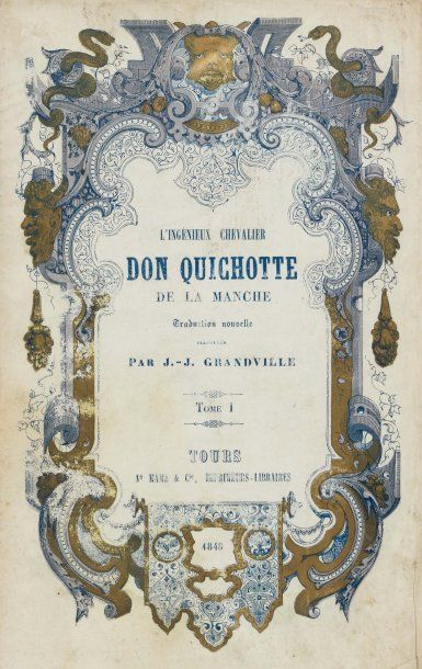CERVANTES. L'Ingénieux Don Quichotte de la Manche. Traduction nouvelle. Illustré...