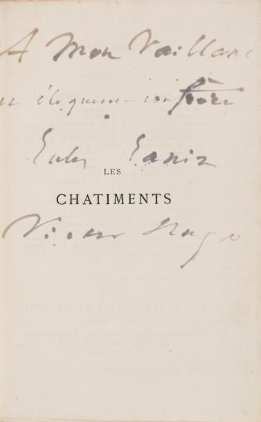 HUGO, Victor Les Châtiments, seule édition complète. Paris, J. Hetzel, sans date...