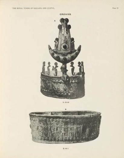 EMERY W. B. & KIRWAN L. P The royal tombs of Ballana and Qustul. Le Caire, 1938,...