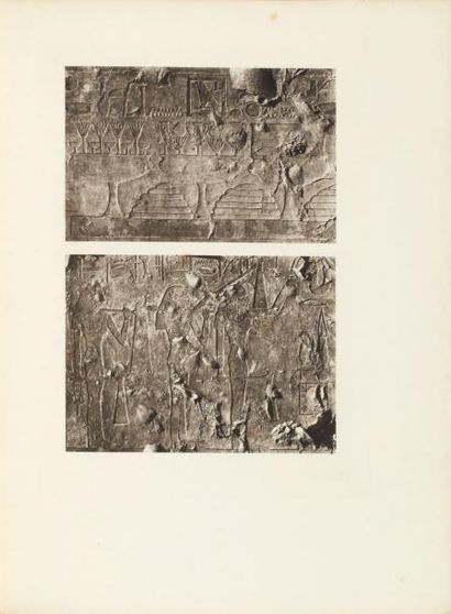 GARIS DAVIES DE N The tomb of Puyemrê at Thebes. New York, 1922, 1923, 2 volumes...
